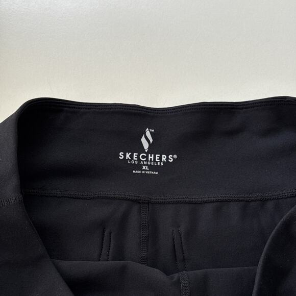 Skechers GoWalk Joy Pants Black Flare Stretch Active Athleisure Size XL - Picture 6 of 10